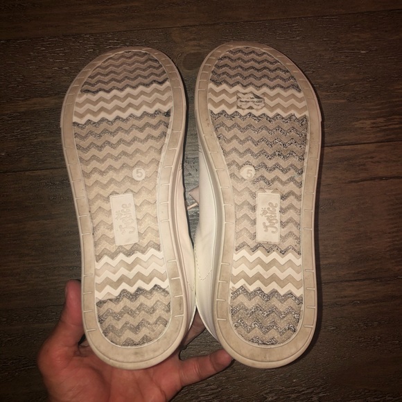 Justice Girl’s Sneakers Leather Size 5 - Picture 7 of 9